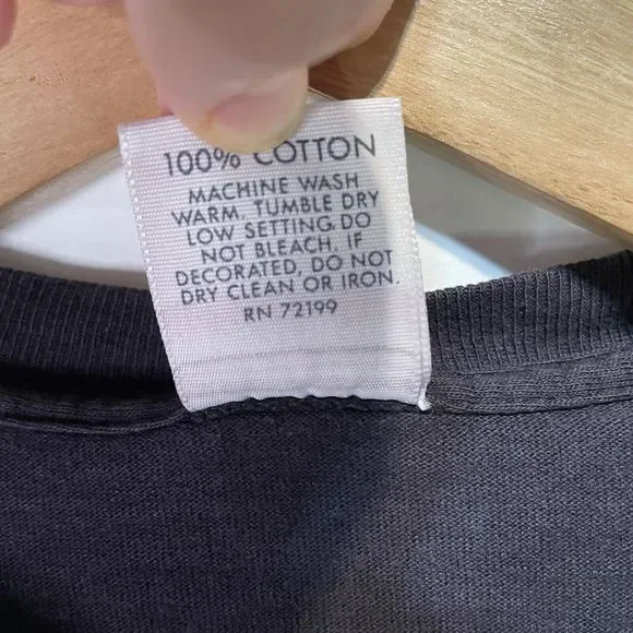 Harley Davidson Vintage 1980s Graphic T-Shirt, Medium, Black, Holoubek, - Picture 5 of 10